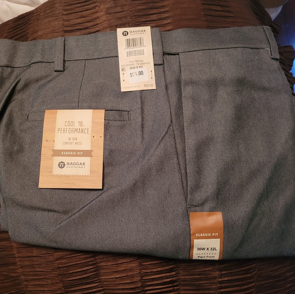 NWT Hagger cool 18 classic dress pant